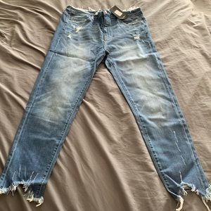 Fashion Nova Distressed jeans